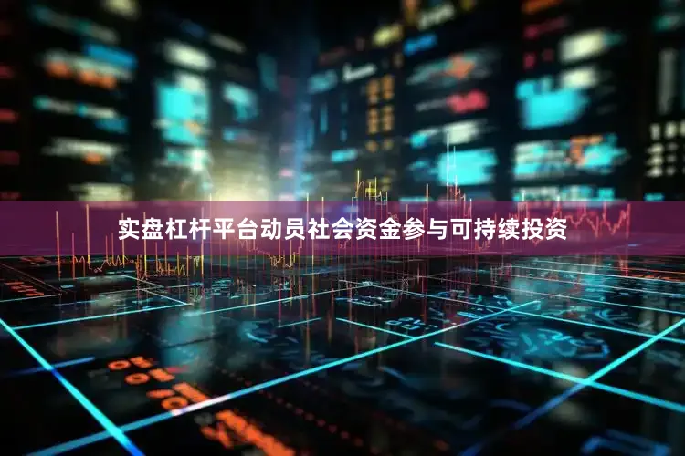 实盘杠杆平台动员社会资金参与可持续投资